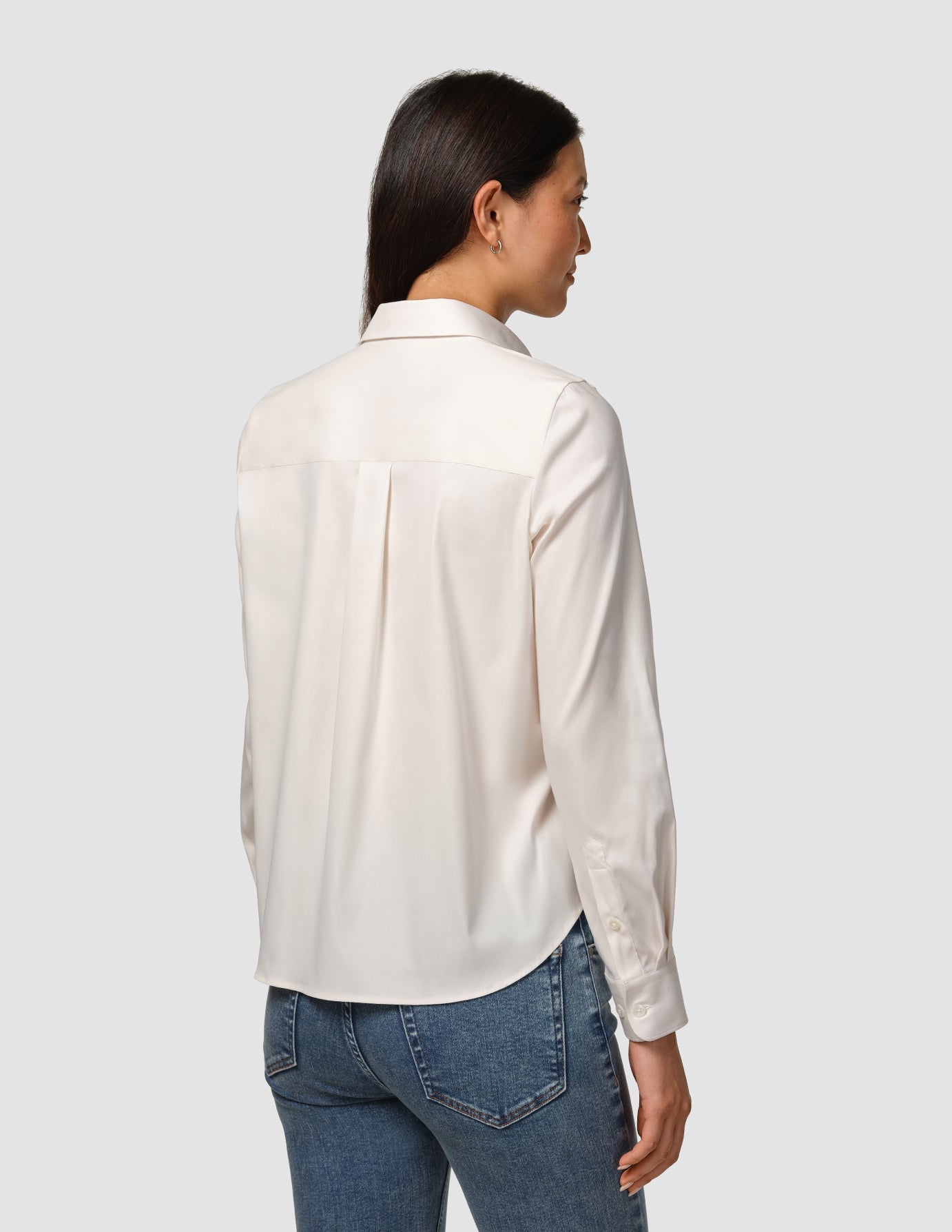 Oxford Shirt White Orchid Regular